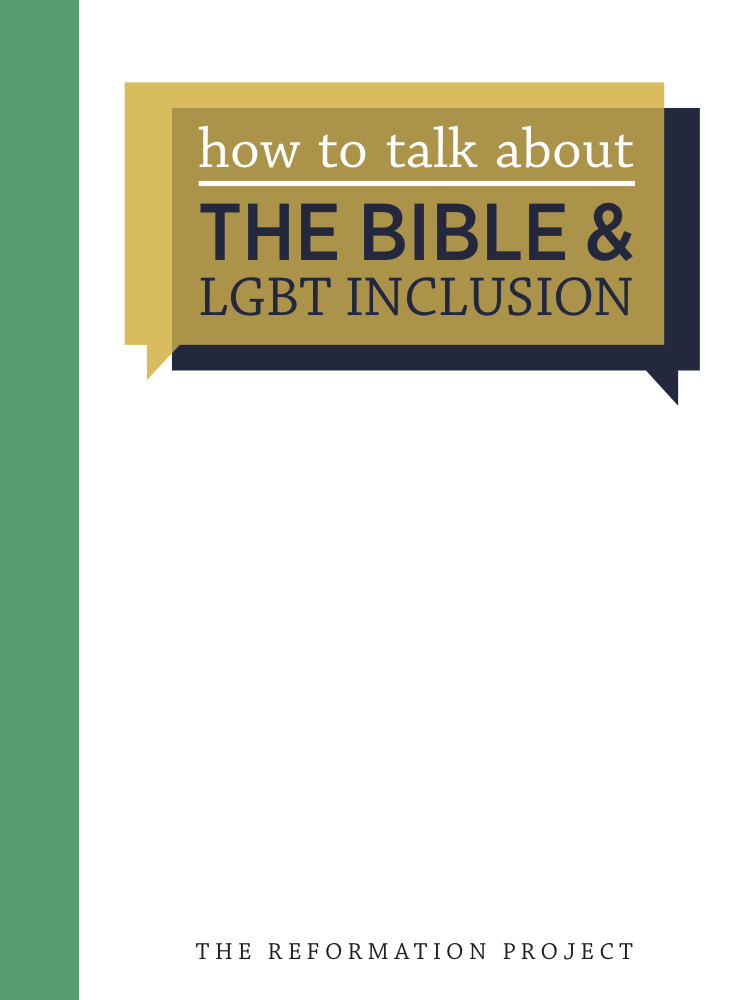 How to Talk About the Bible and LGBTQ Inclusion — booklet cover