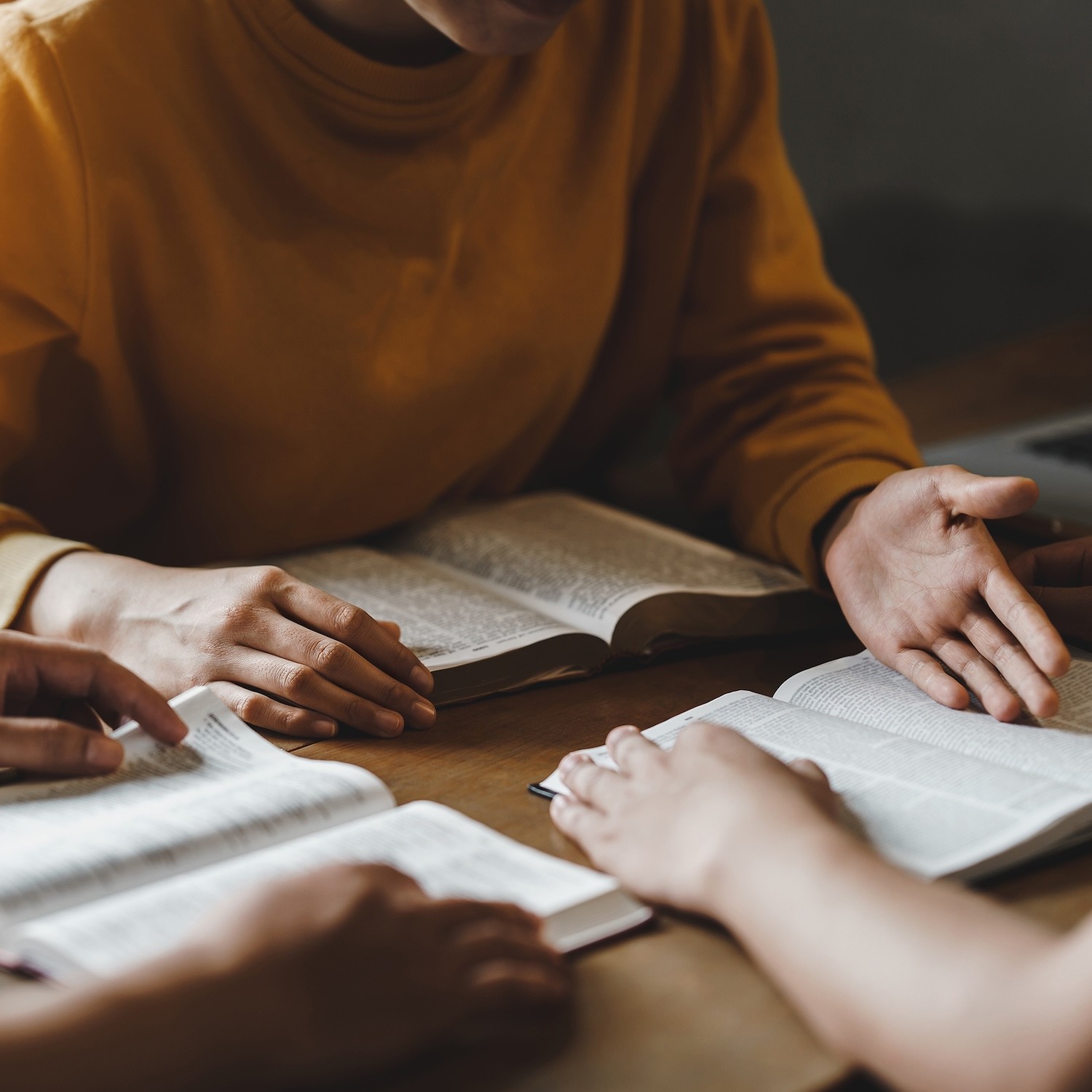 Christian parents in community