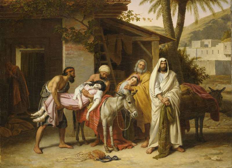 The Levite of Ephraim by A.F. Caminade, 1837
