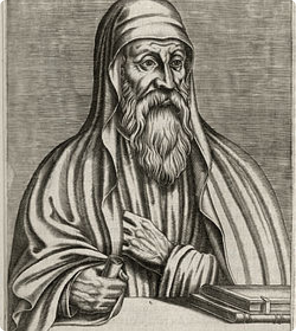 Origen — engraving