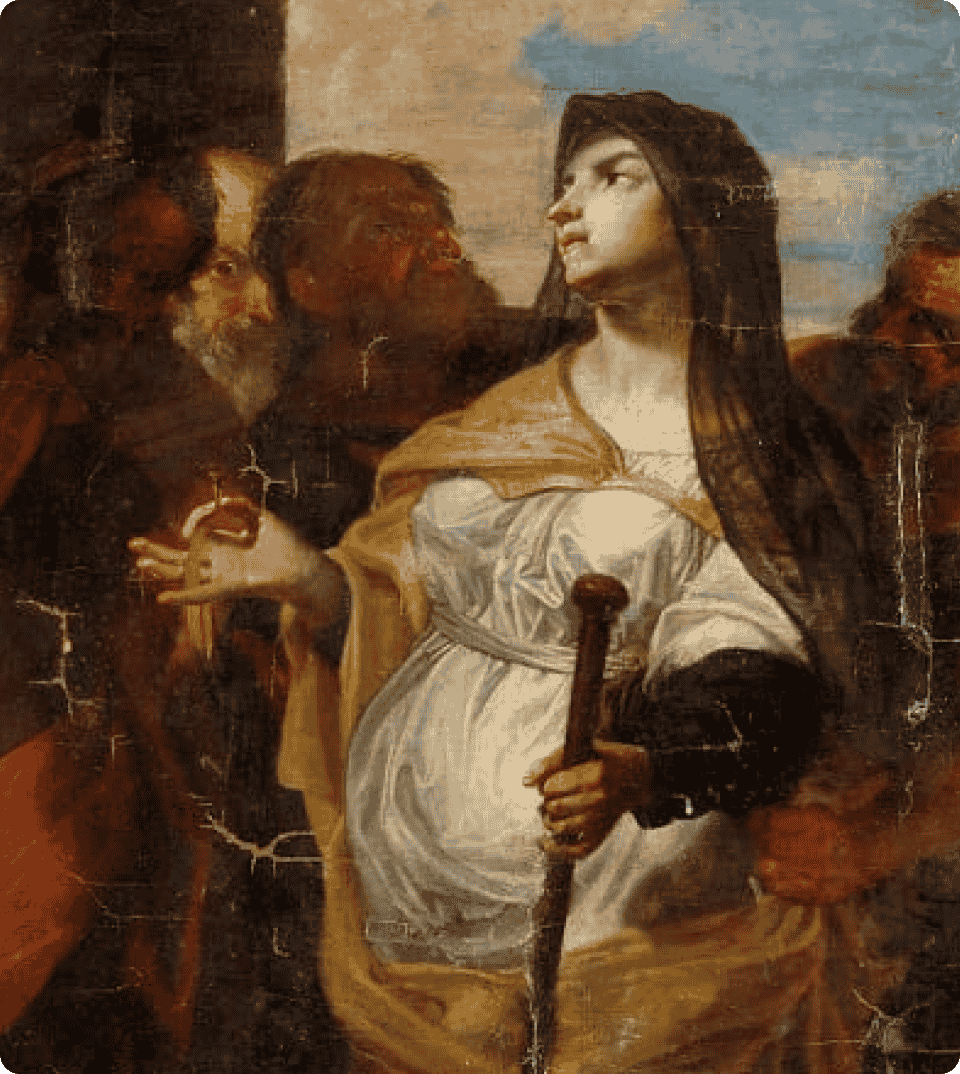 Historical painting — Onan